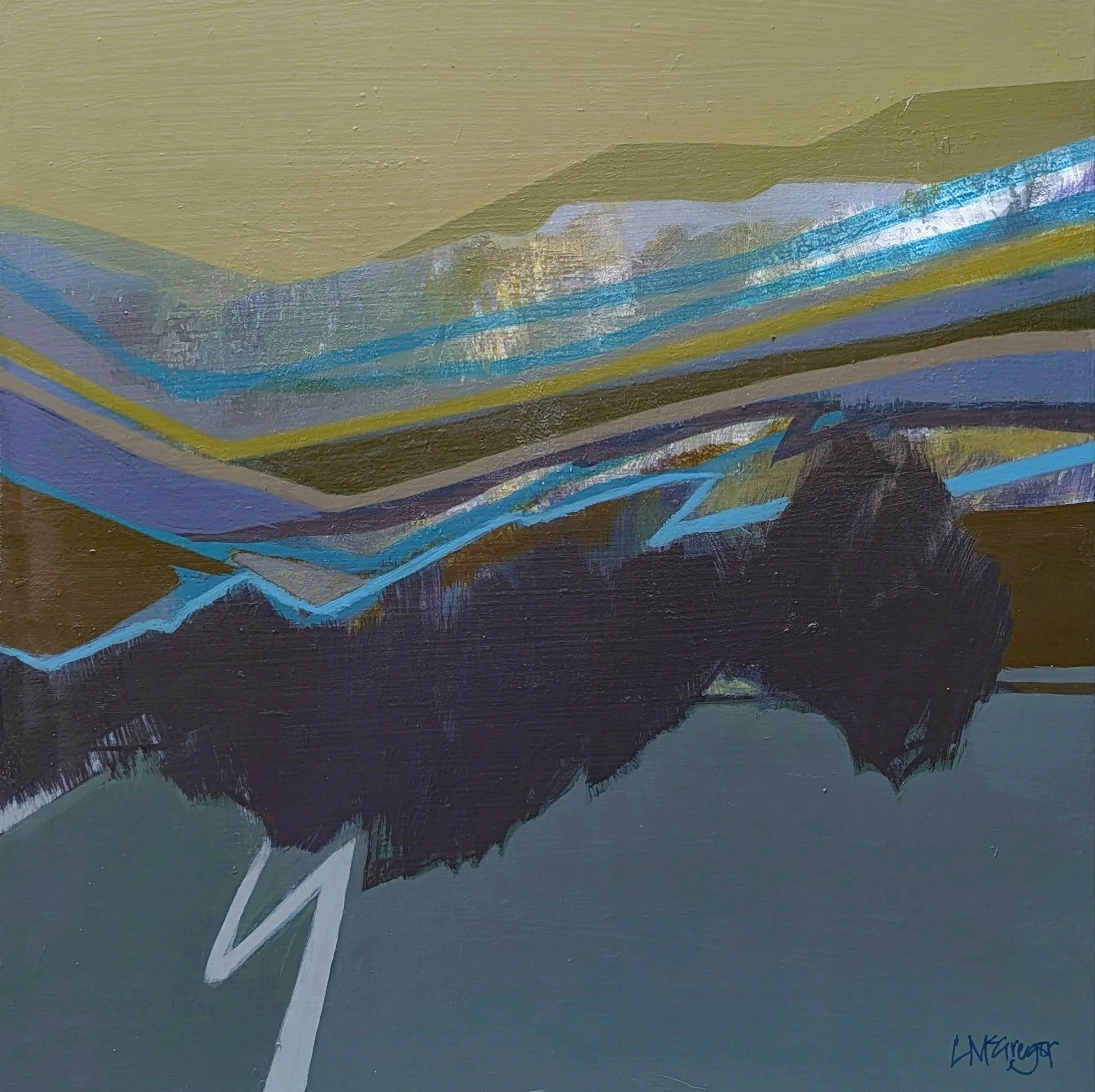 Forest Lines 61x61 cm