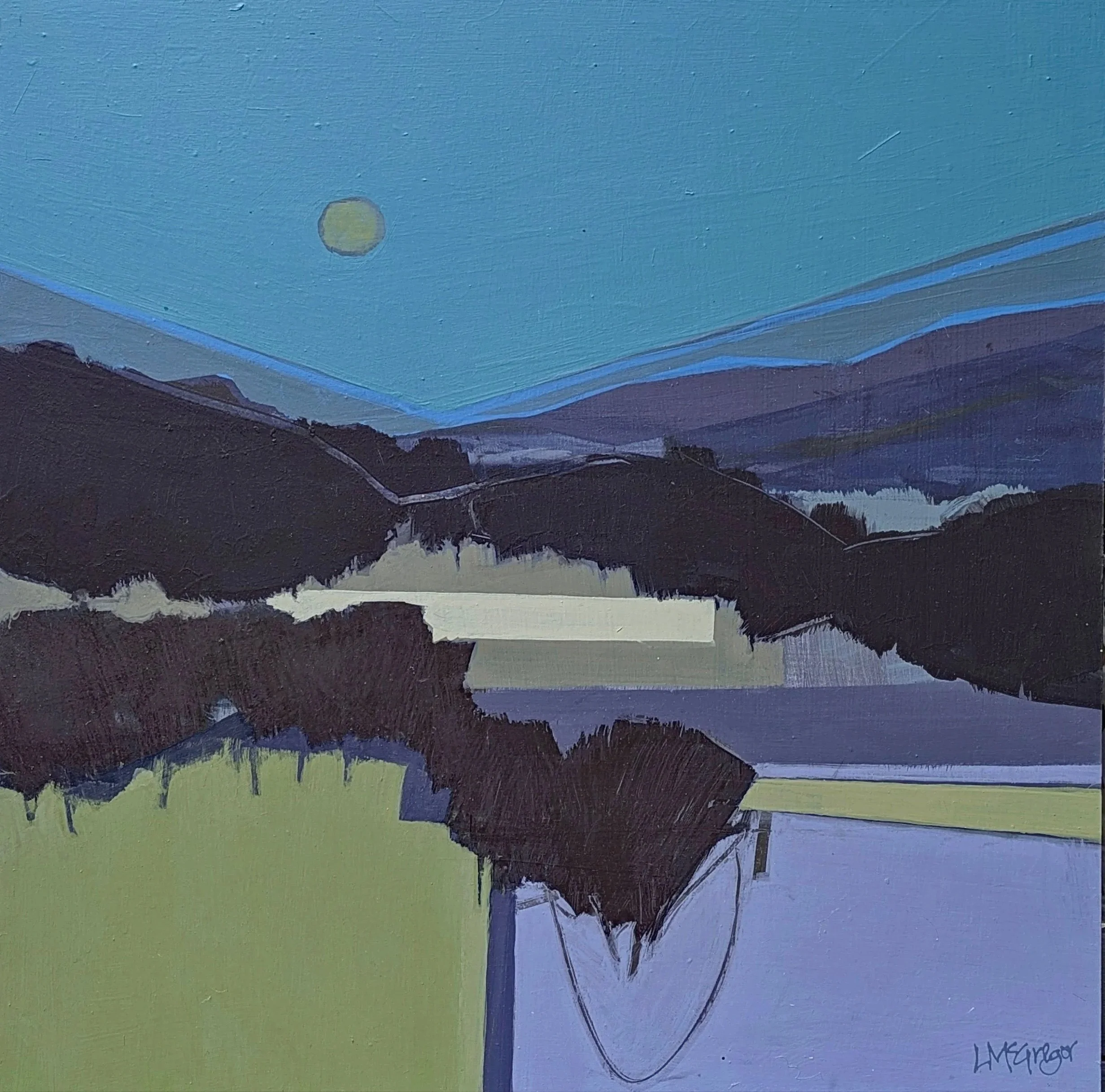 Harvest Moon 61x61 cm