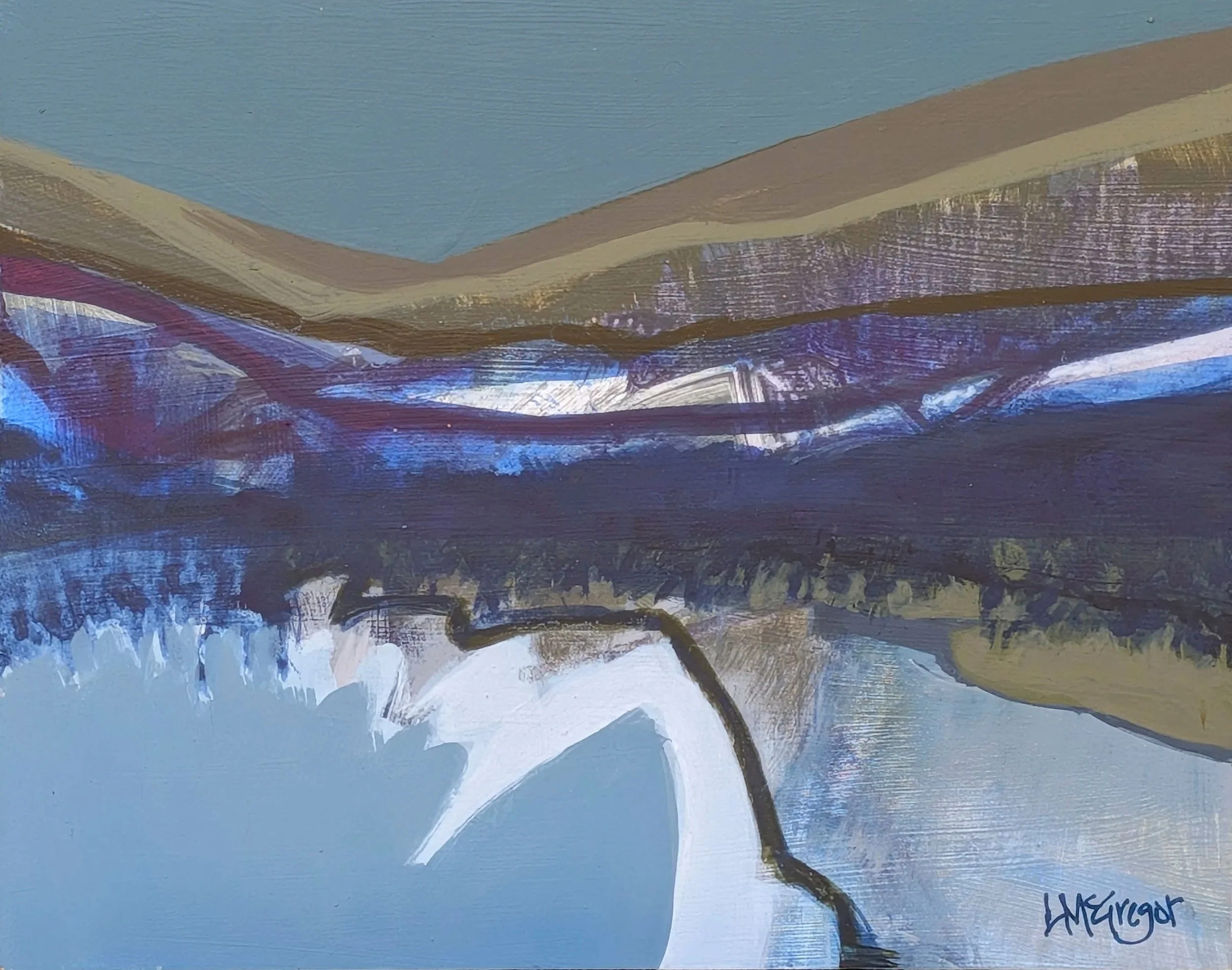 [SOLD] Small River 34x27 cm