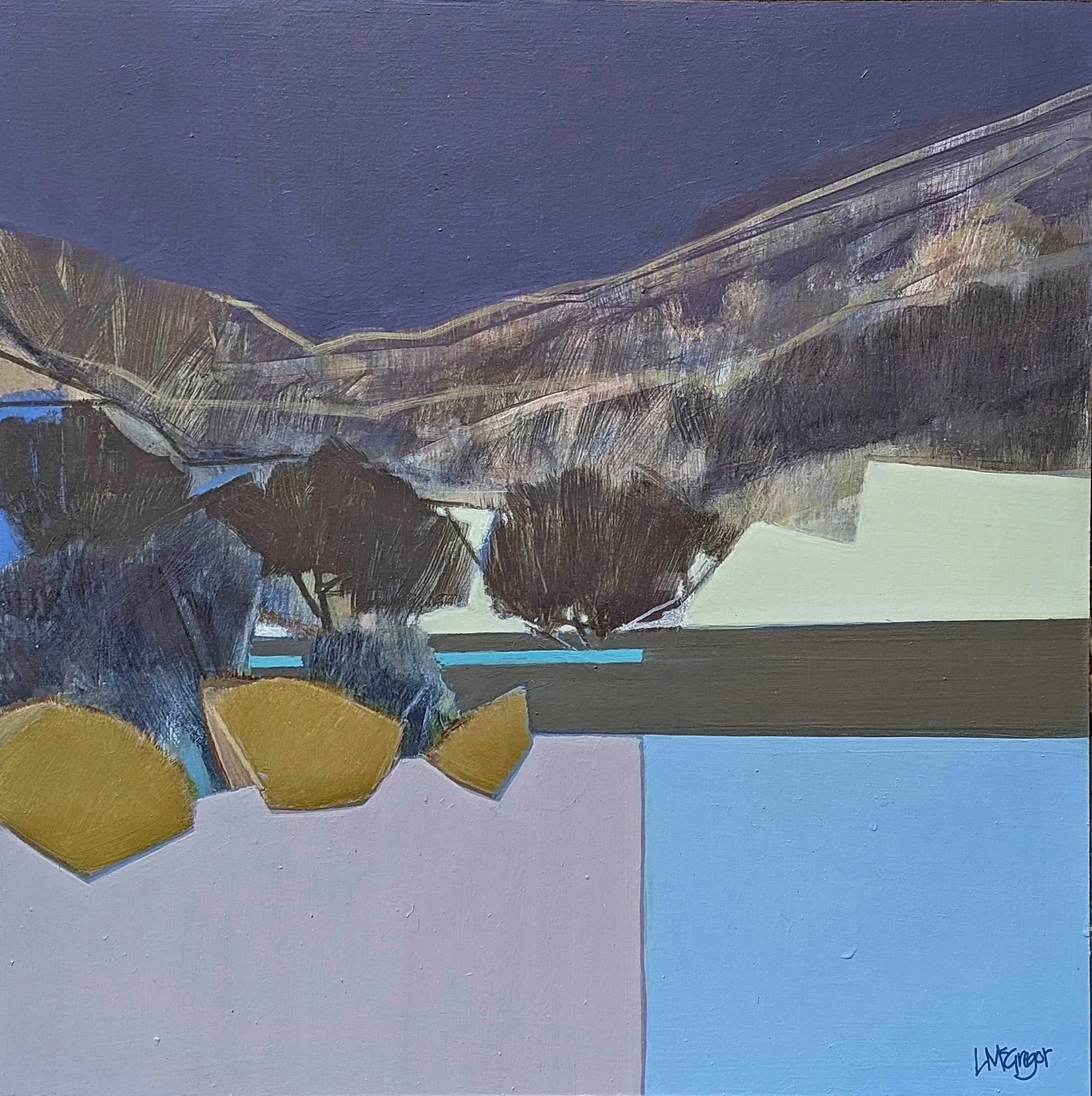 Soft Hills 61x61 cm
