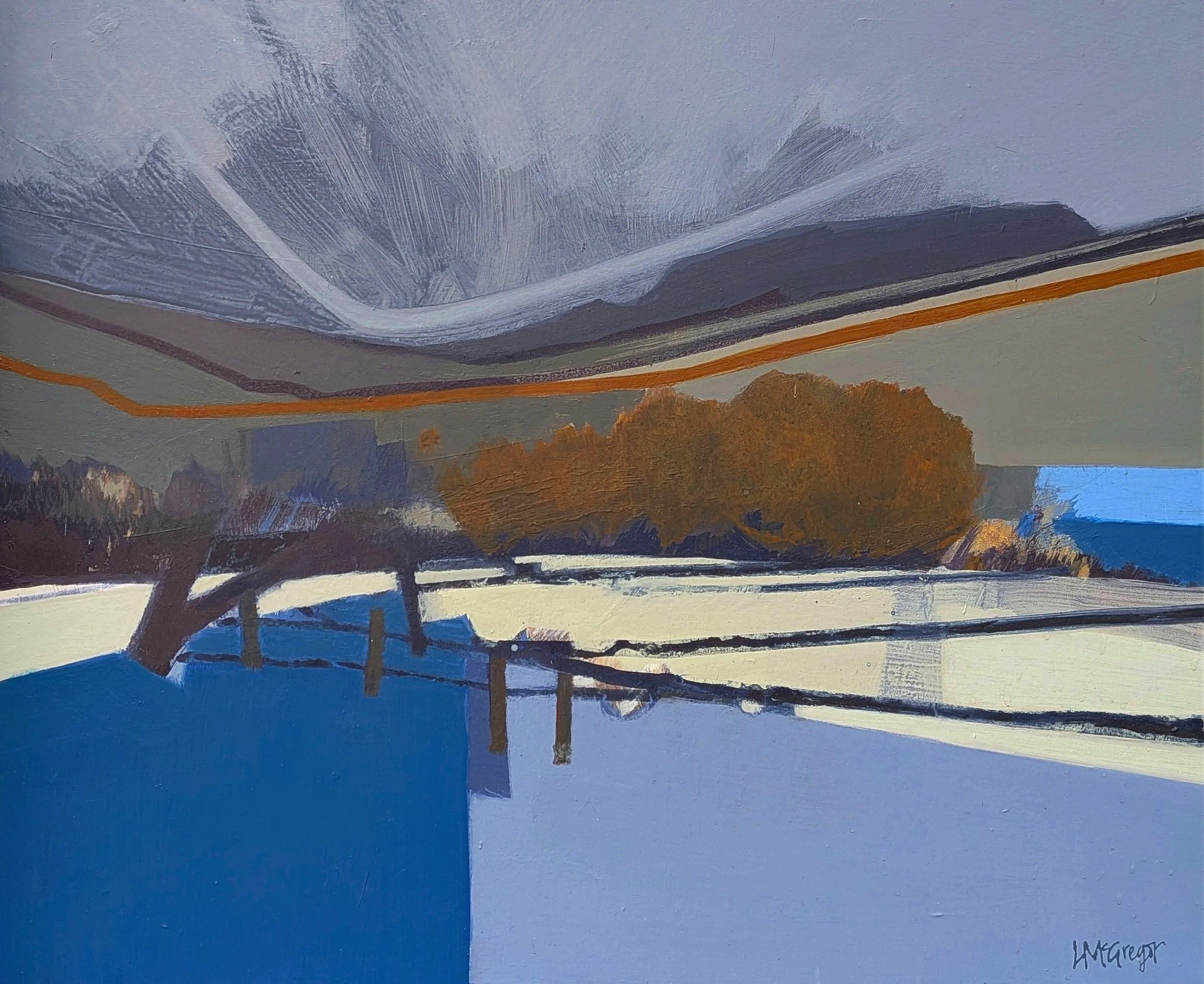 [SOLD] Summer, Argyll 68x56 cm