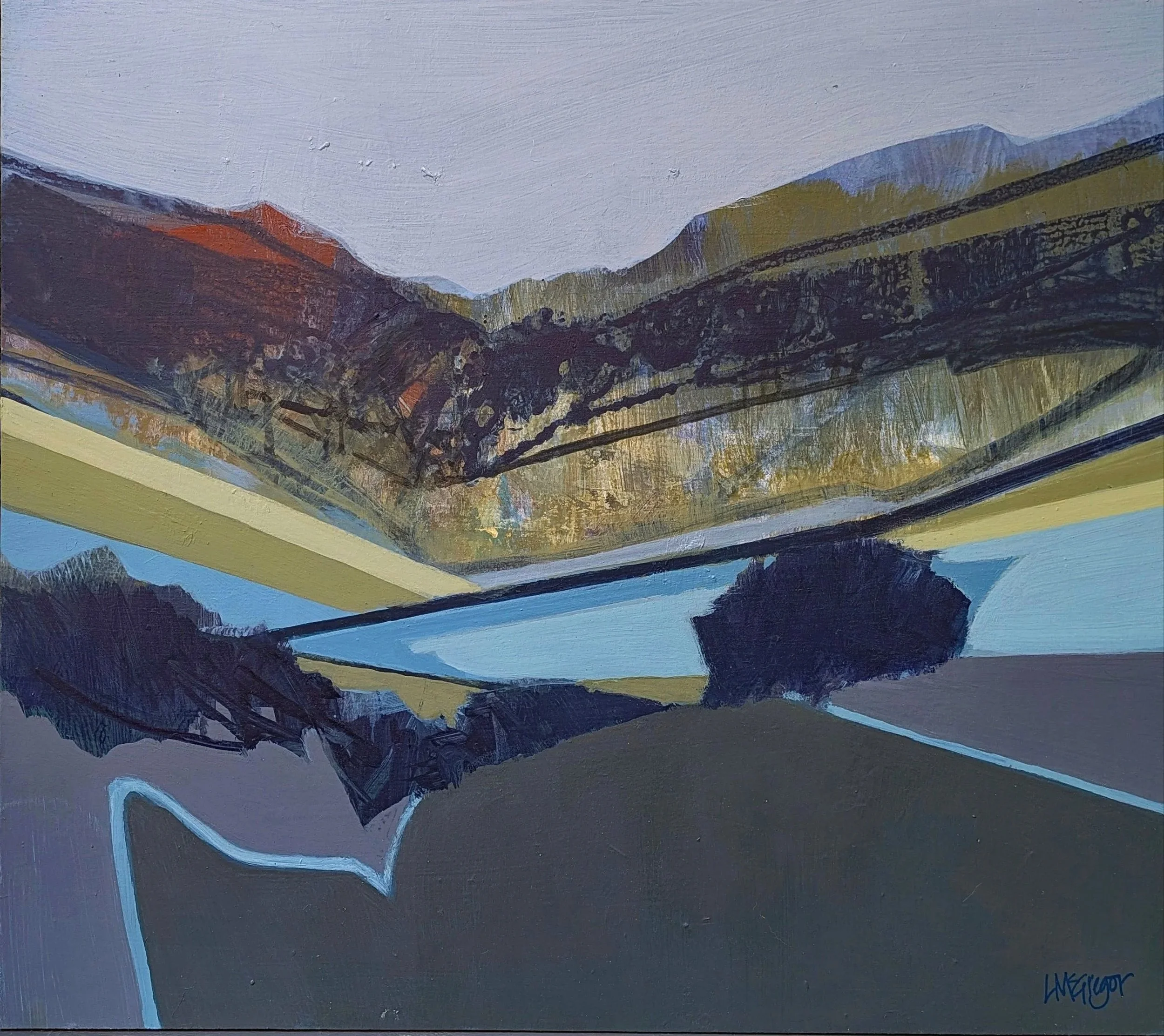 Summer Haze II 61x54 cm