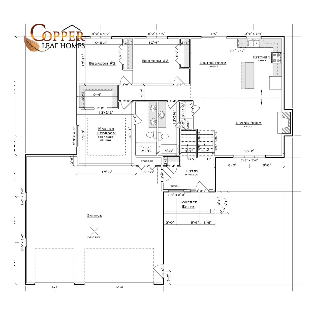 Floor Plans — Copper Leaf Homes