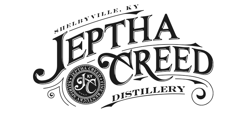 Logo for Jeptha Creed Distillery in Shelbyville, Kentucky