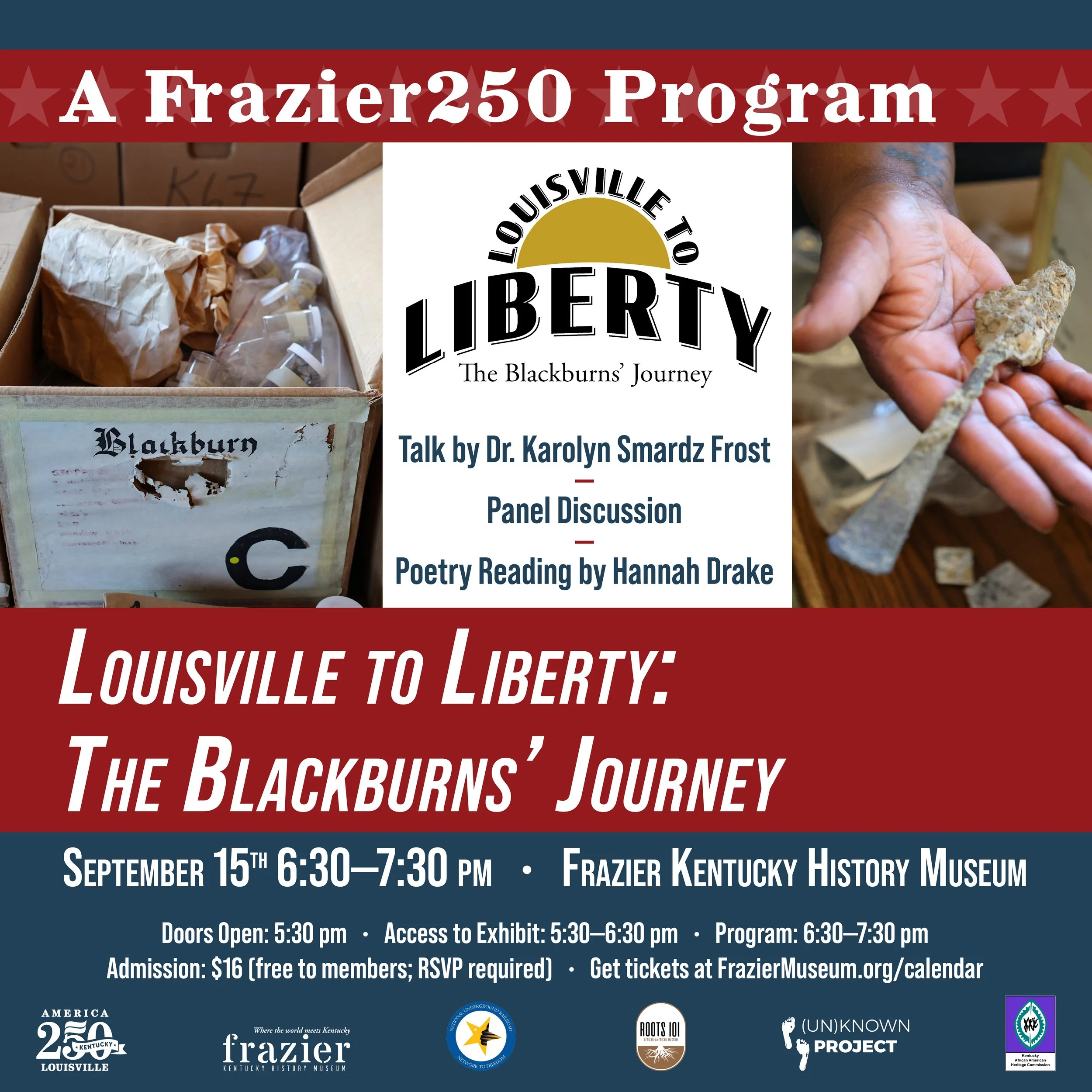 Frazier250: Louisville to Liberty: The Blackburns’ Journey