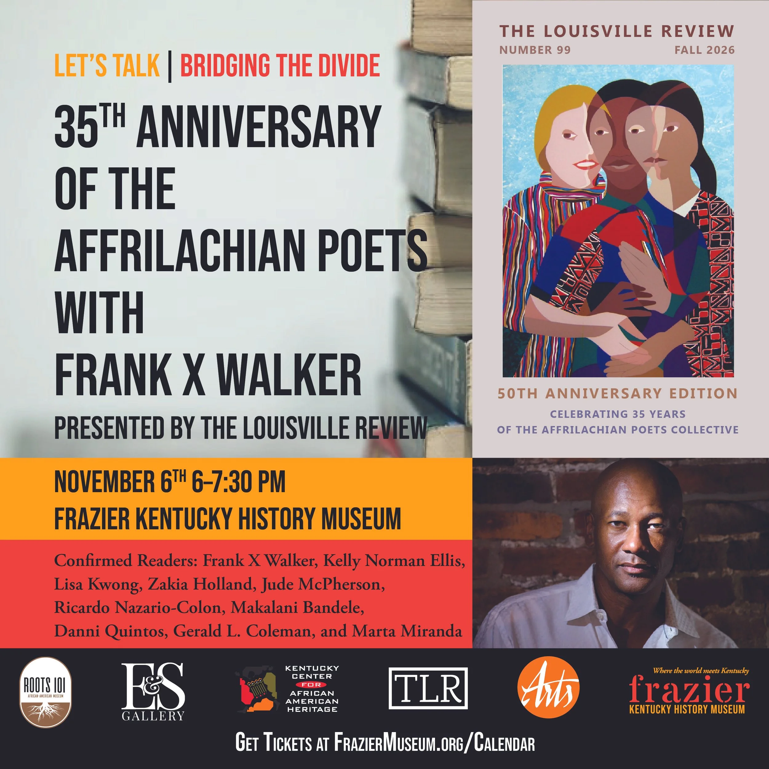 35th Anniversary of the Affrilachian Poets with Frank X Walker