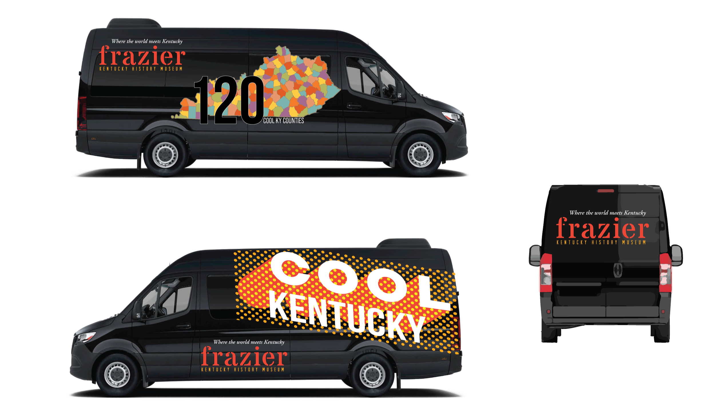 120 Cool KY Counties on the Road van mockup