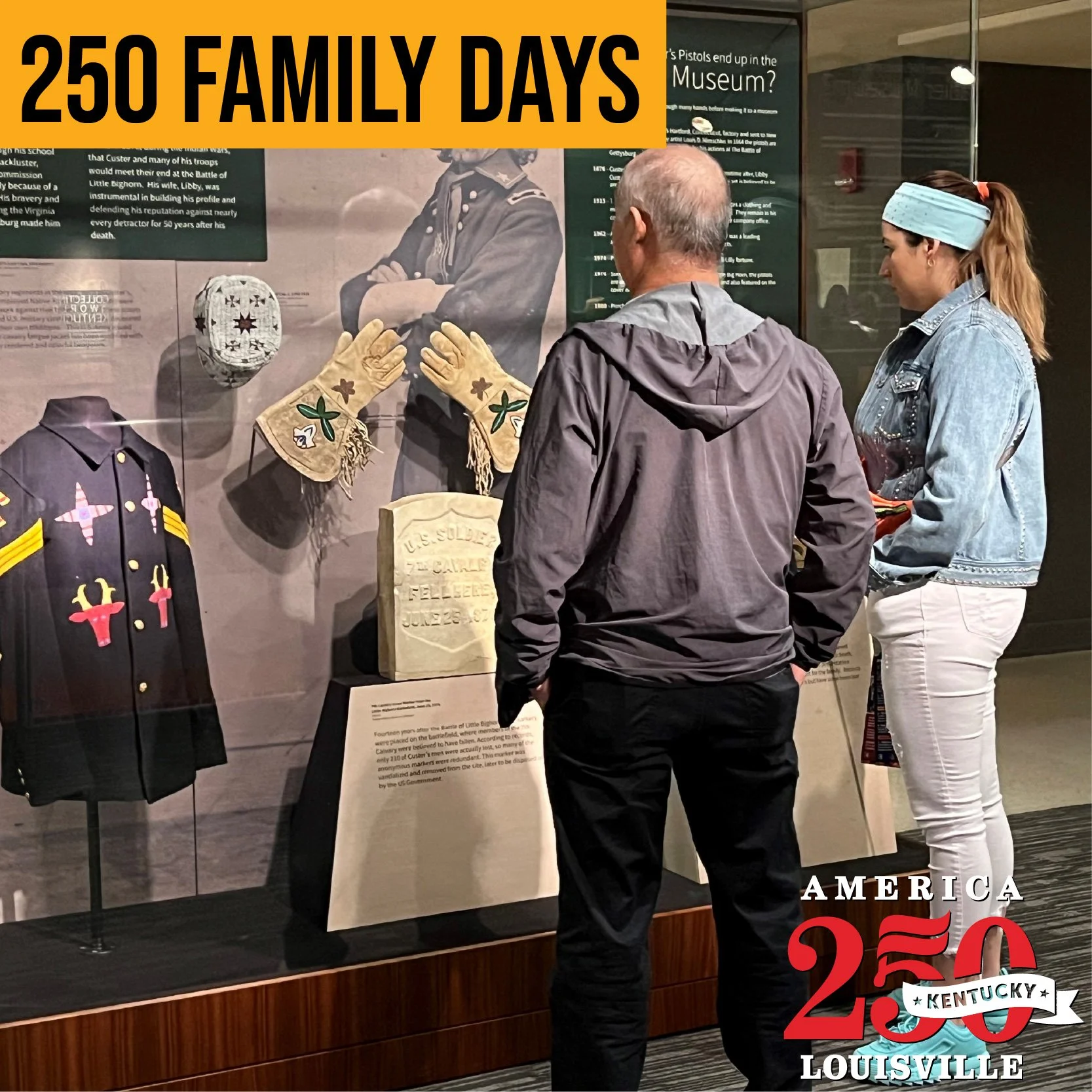 Family Days offerings revolving around themes of America's 250th anniversary.