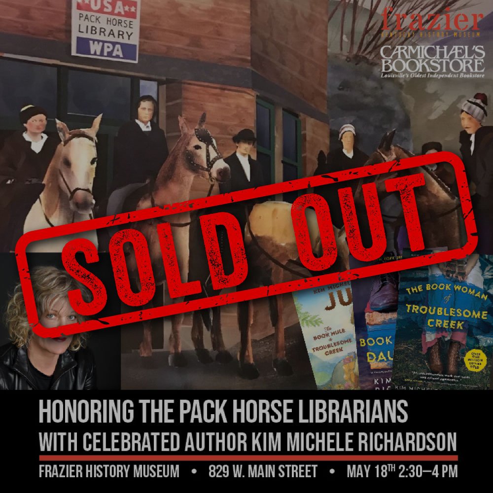 Honoring the Pack Horse Librarians with Celebrated Author Kim Michele Richardson