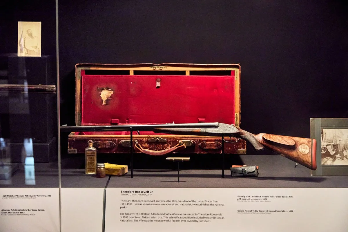 Mount Rushmore of Kentuckians, Loretta Lynn’s Red Dress, Teddy Roosevelt’s Big Stick, and More