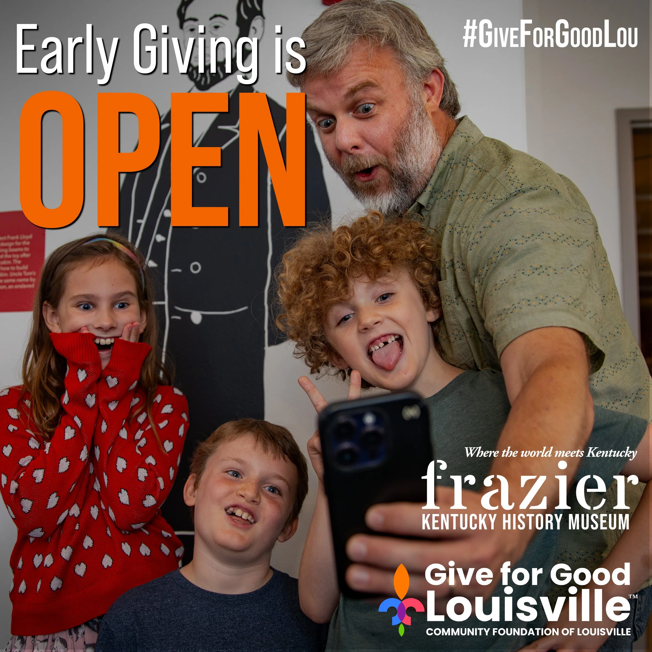 Early Giving is Open, Michter’s Spookeasy at the Frazier, America250 Family Day this Saturday, and More