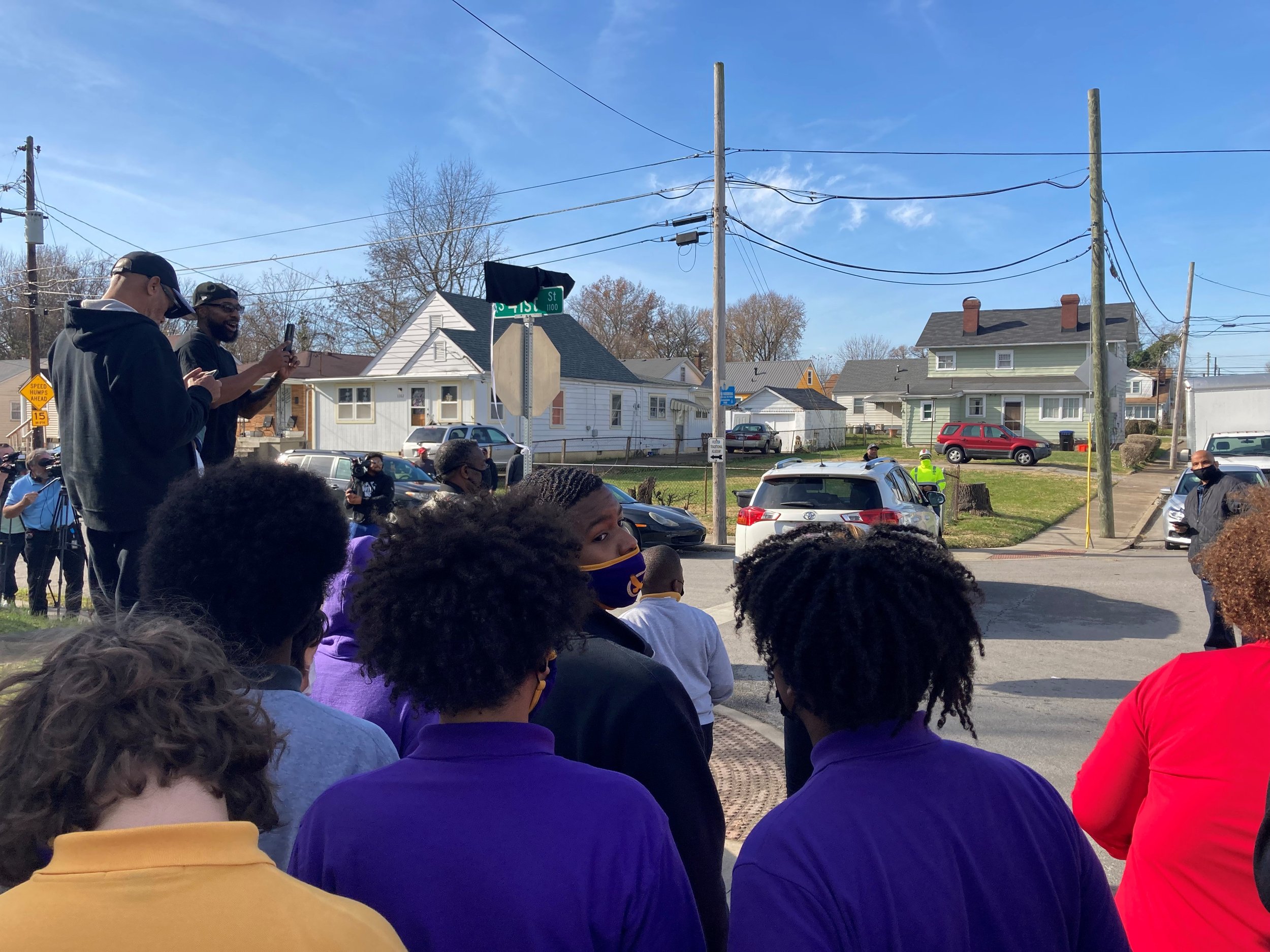 Darrell Griffith gets a stretch of street in Louisville to call