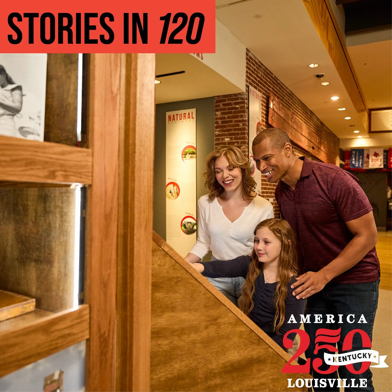 The 120: Cool KY Counties permanent exhibit collects hundreds of stories from across the Commonwealth—including histories, legends, and oral traditions curated at the local level. With the 250th celebration, we will provide additional stories to a va
