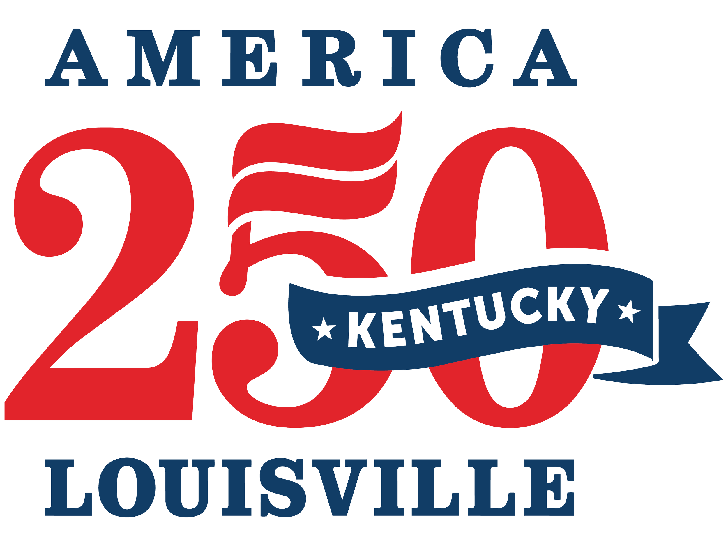 America 250 Anniversary Louisville KY Logo