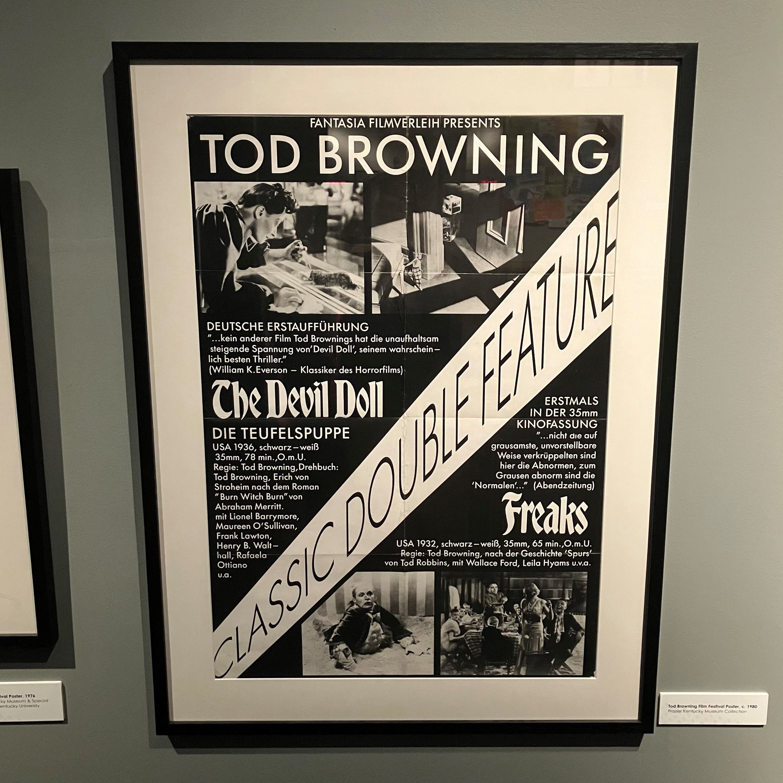 Canada Trip with (Un)Known Project, Tod Browning's 1932 Film Freaks, Mick &  Kent Cover Dwight Yoakam, and More | Frazier History Museum