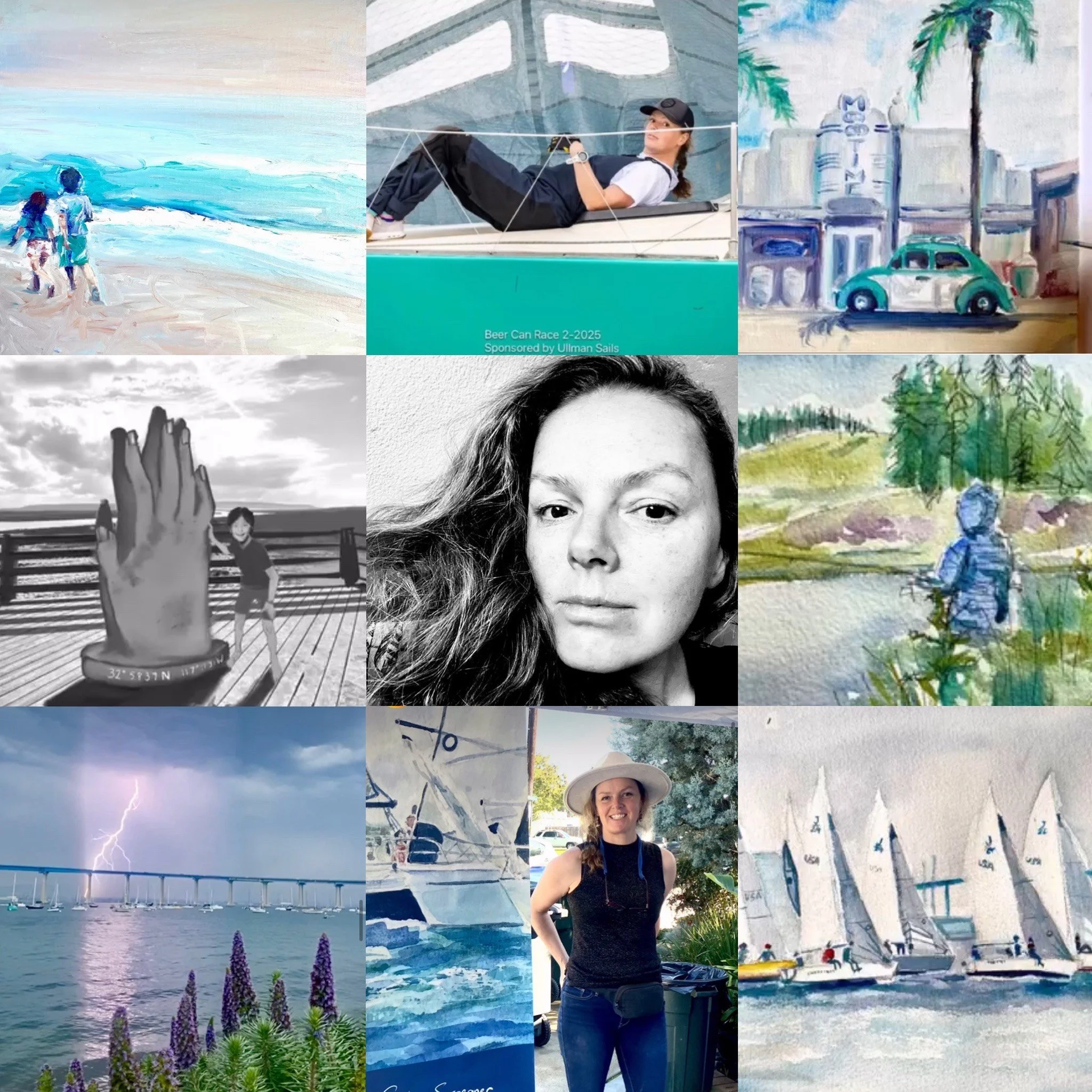 Cathy  Surgeoner Deibler, Artist, Coronado