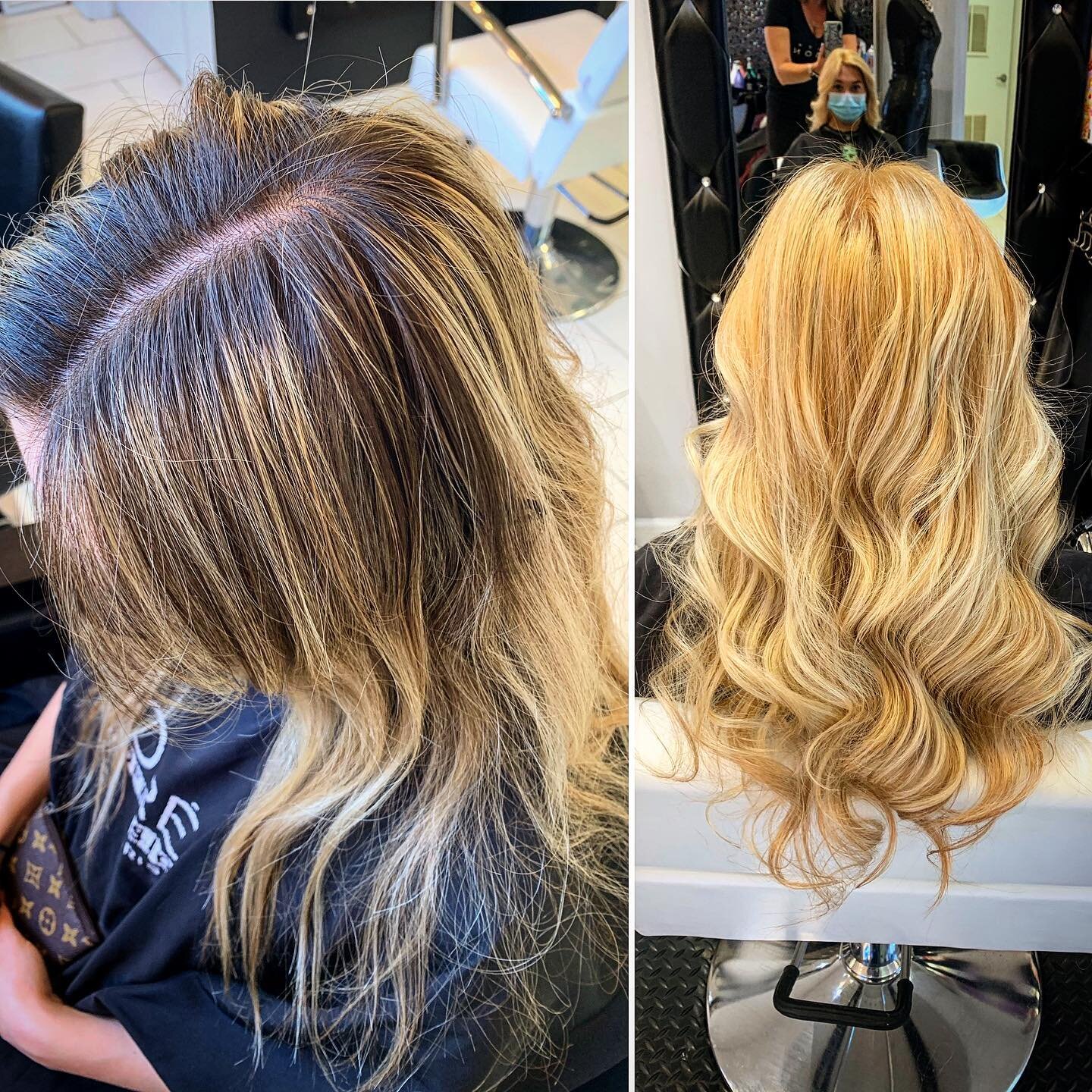 Beautiful Double Process on Gianna ✨ #BlondStudio9 #LorealProfessionnel