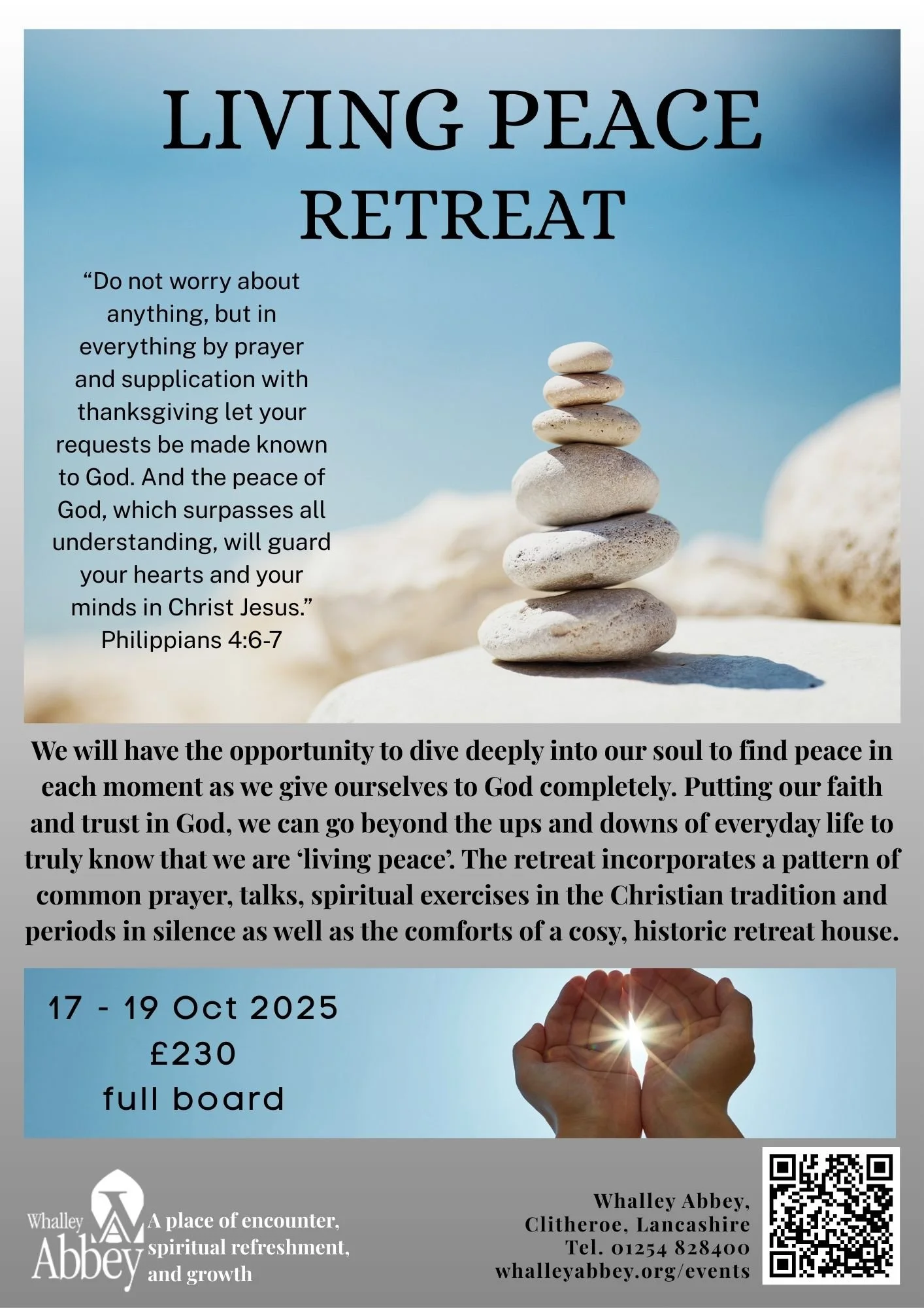 Living Peace - the peace which passeth all understanding - Retreat