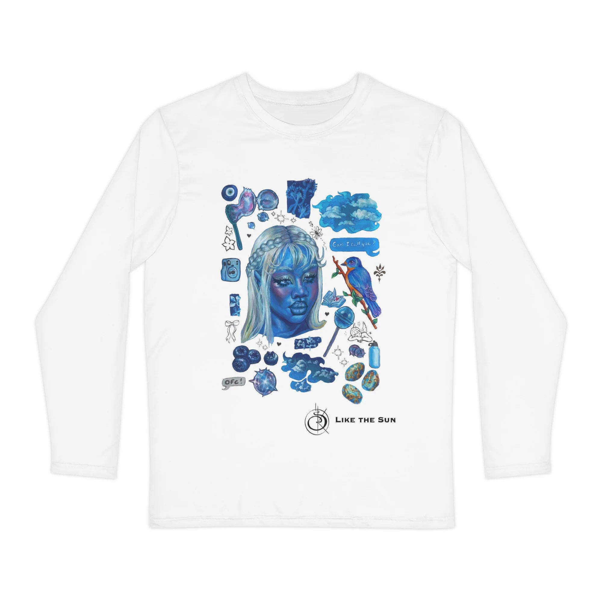 Multiiittudes Blue Long Sleeve Shirt