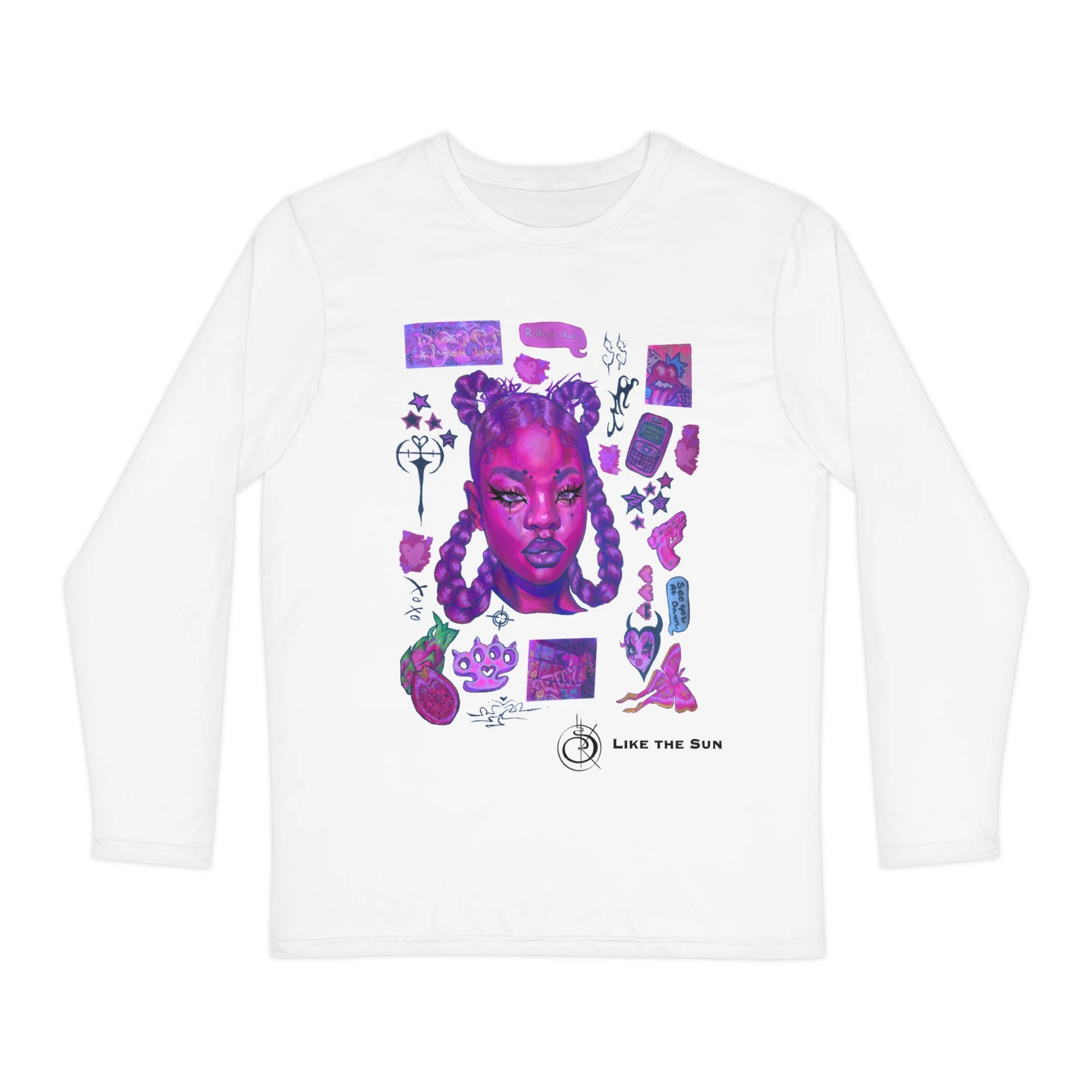 Multiiittudes Pink Long Sleeve Shirt