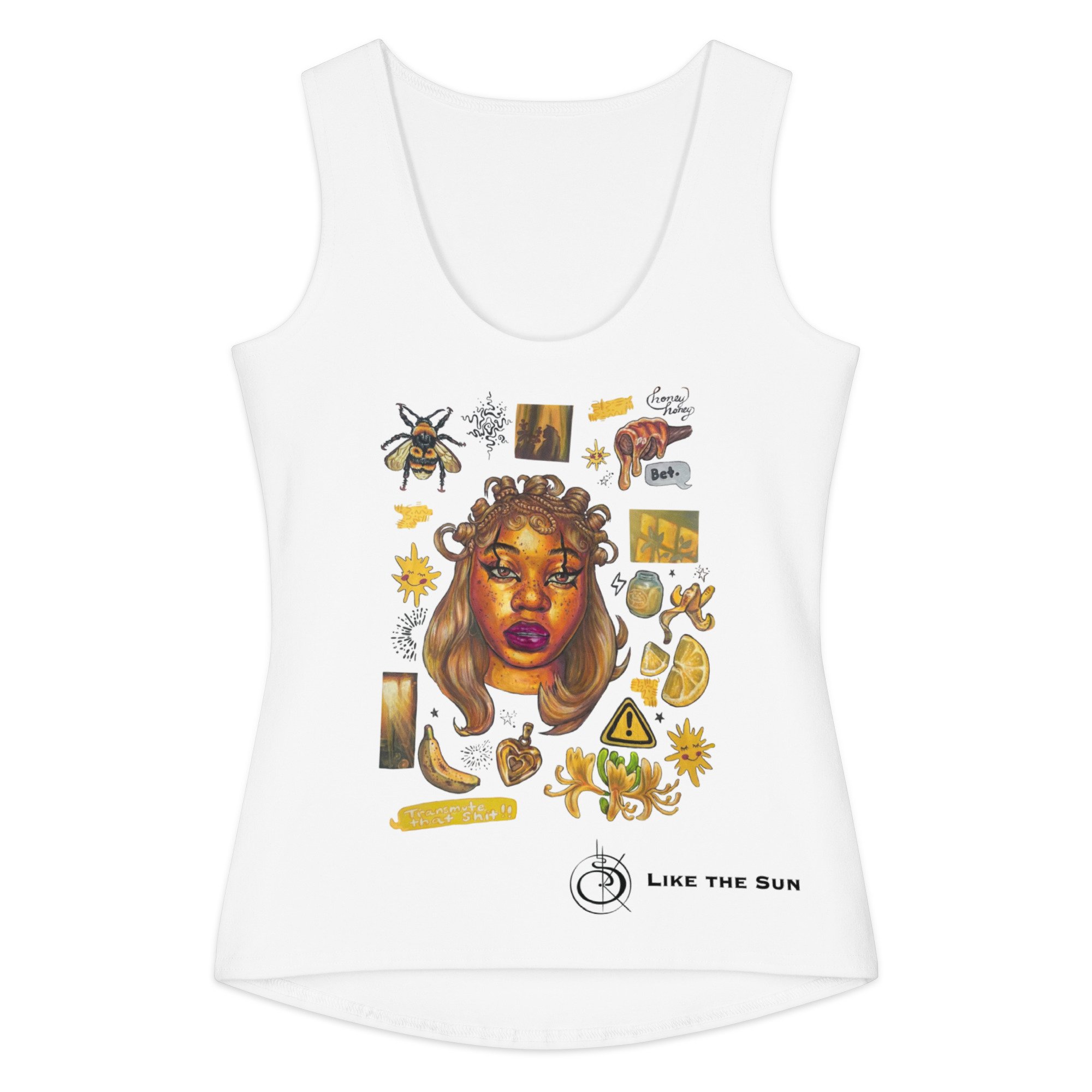 Multiiittudes Yellow Tank Top