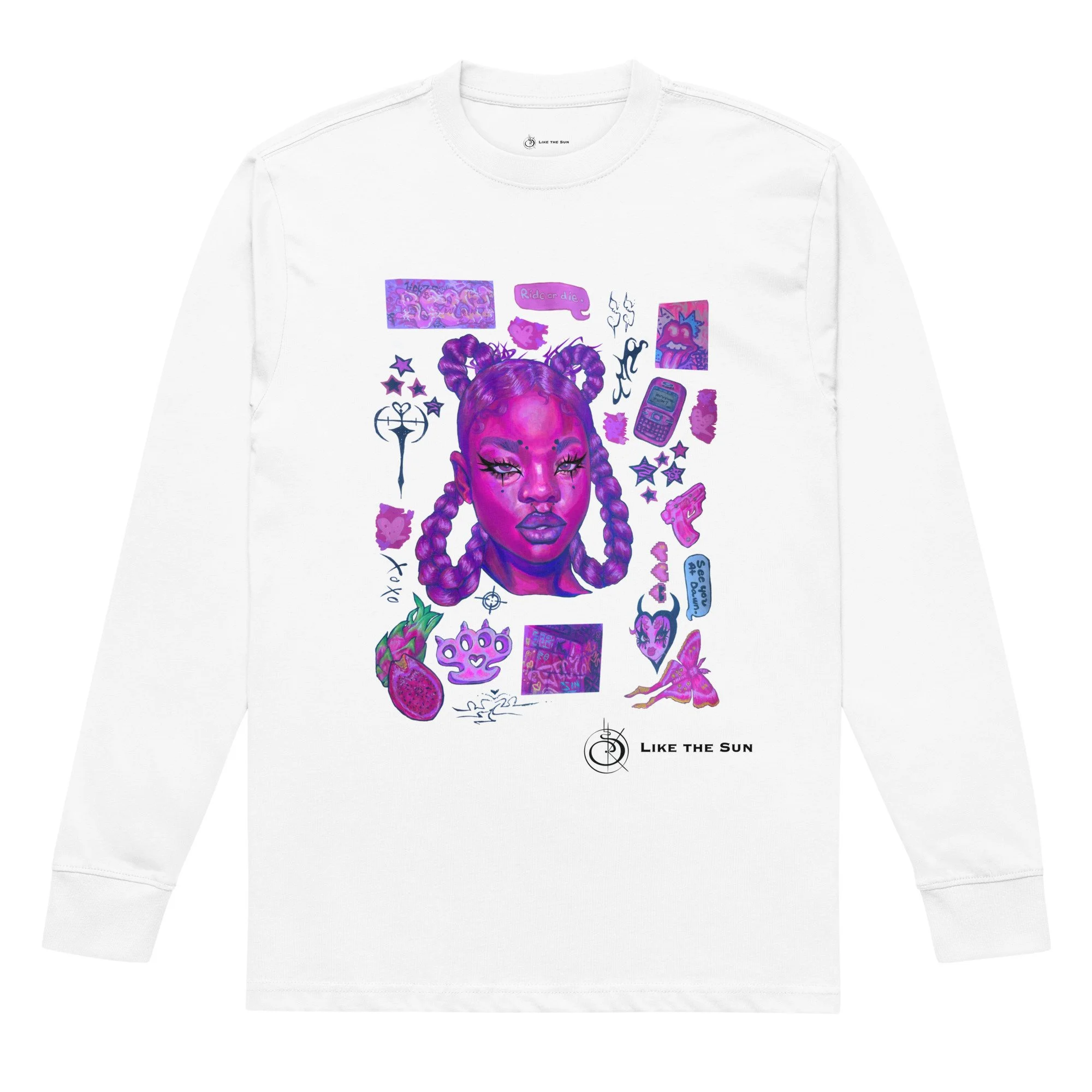 Multiiittudes Pink Long Sleeve Shirt