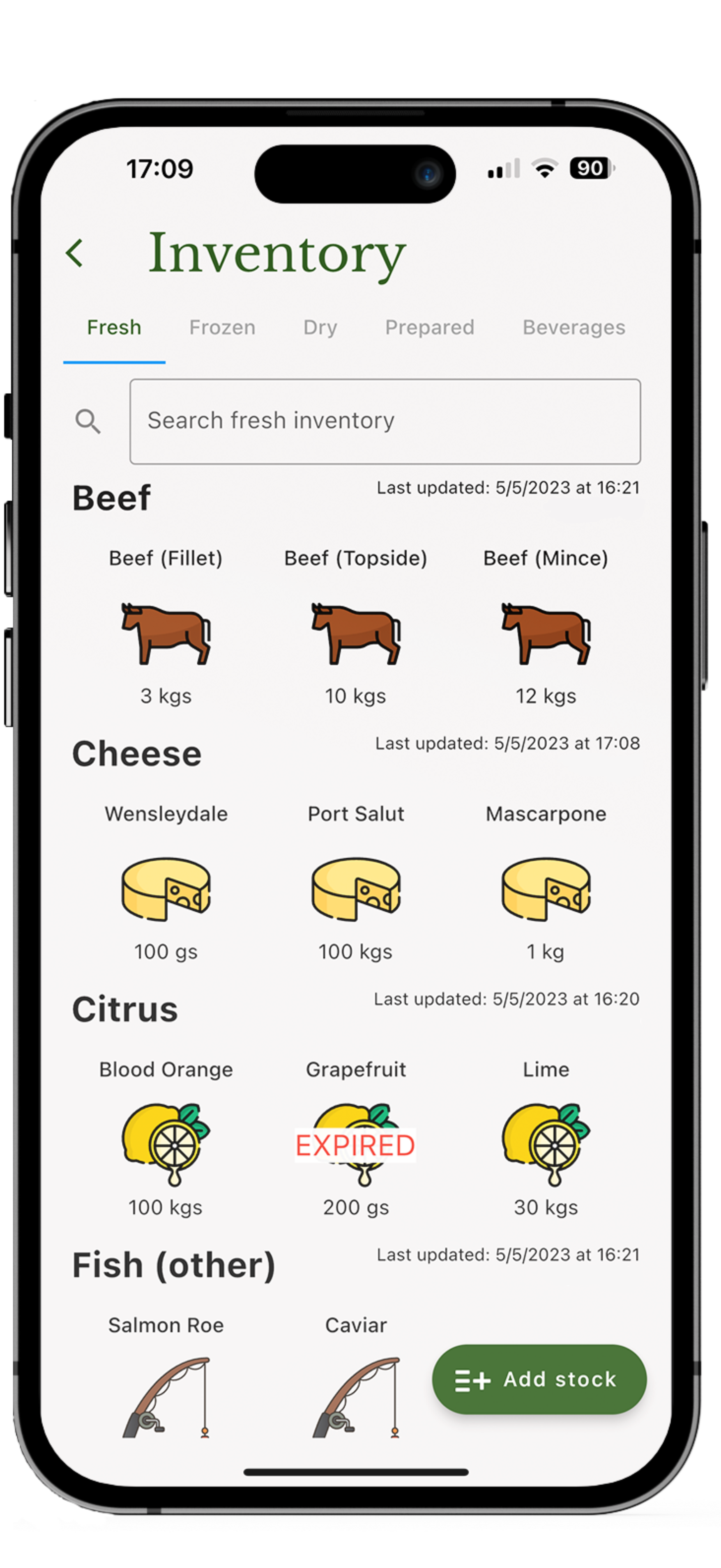 Kitchen Inventory Made For Chefs, By Chefs β Leafe - UK's #1 Food ...