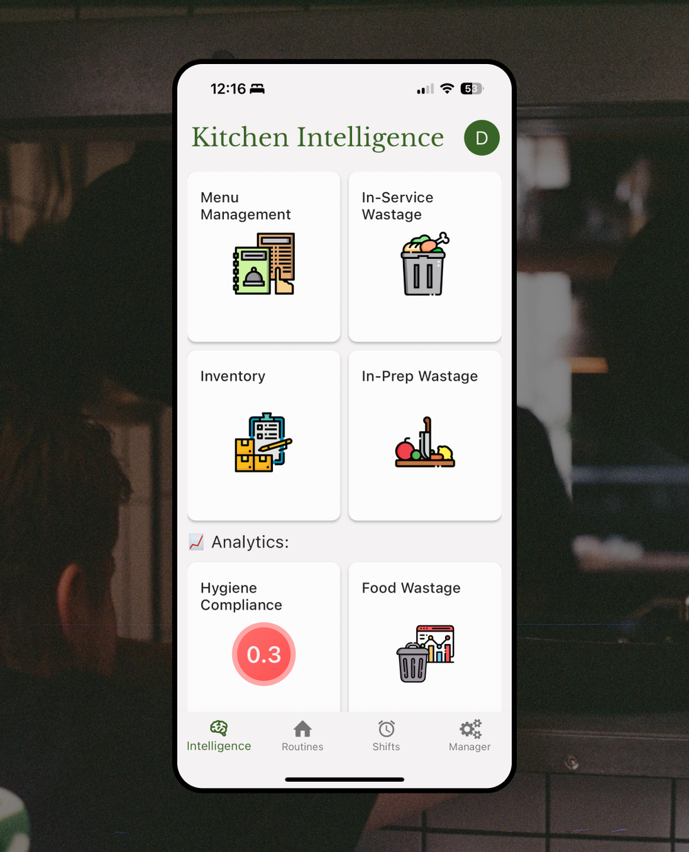 Inventory & Intelligence Solutions β Leafe - UK's #1 Food Hygiene App