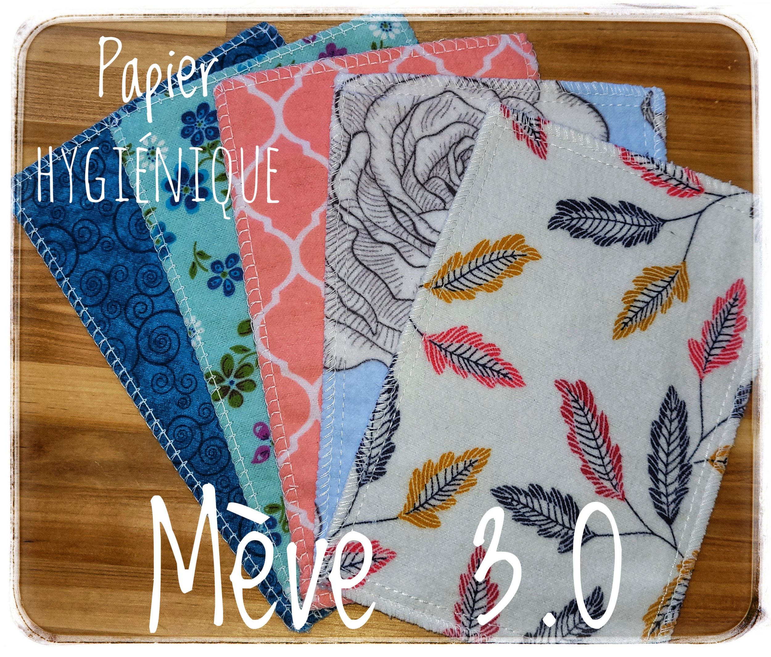 Papier Hygiénique ( Lavables)