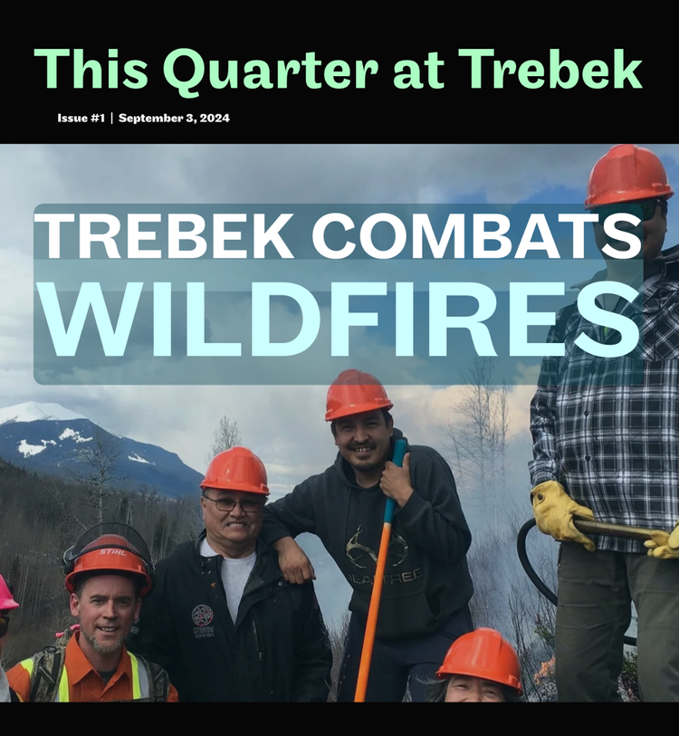 Trebek Combats Wildfires