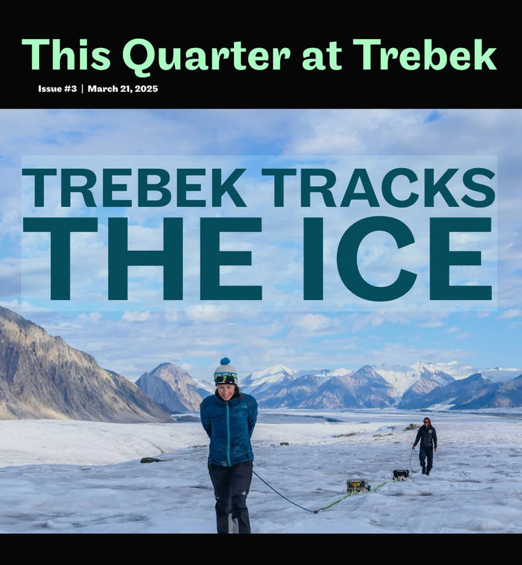 Trebek Tracks the Ice