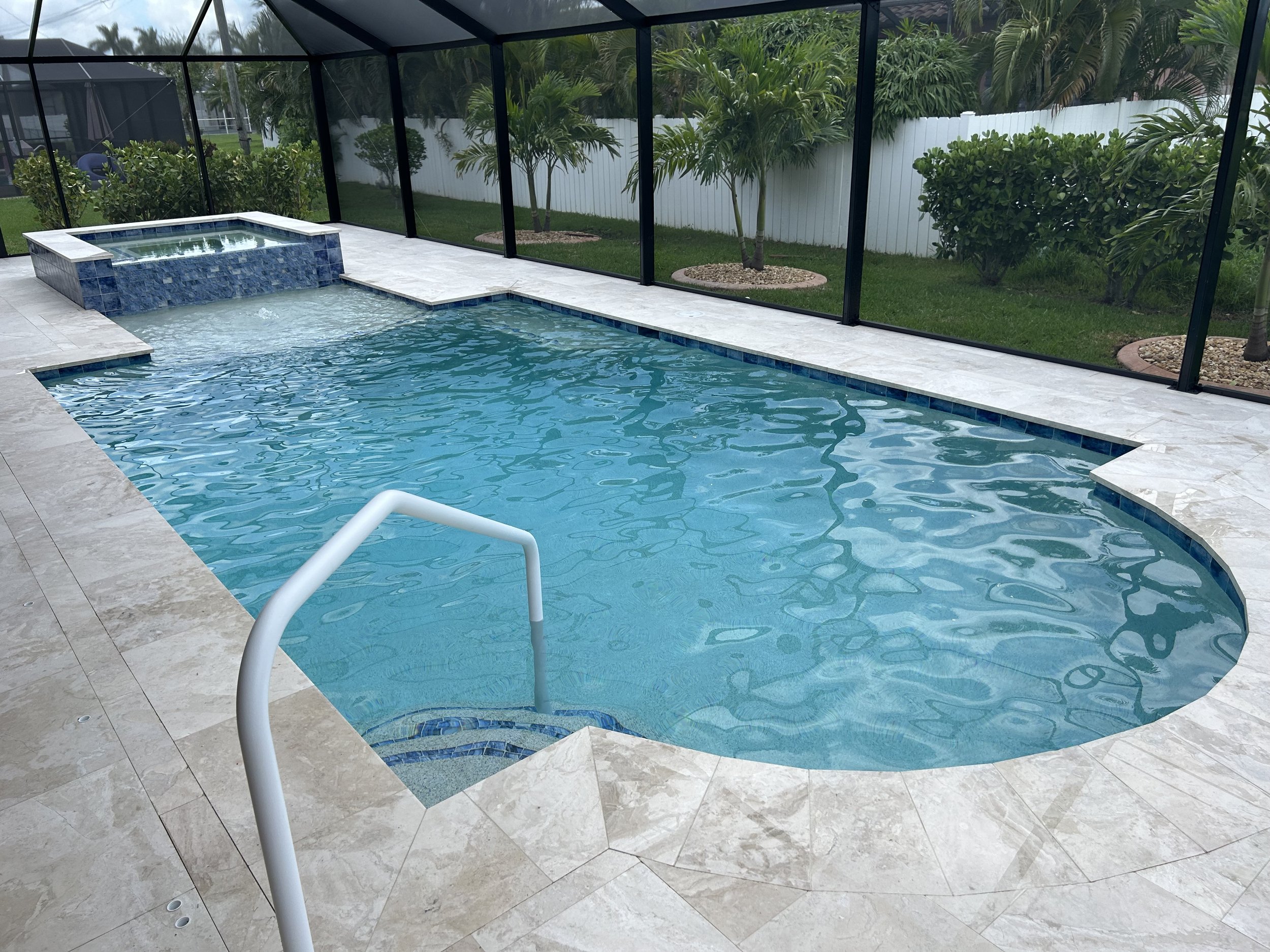 Before and After a Pool Remodel