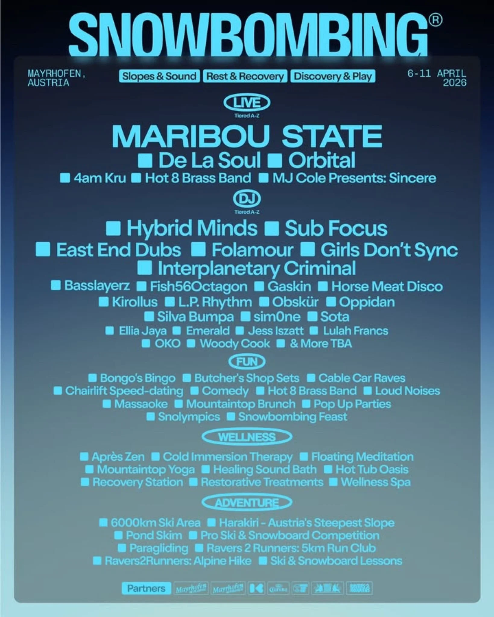 AUSTRIA | SNOWBOMBING FESTIVAL