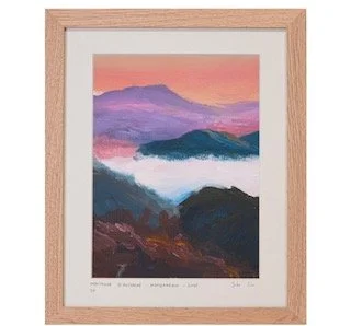 MONTAGNE D'AUTOMNE. Mondarrain #6
Acrylique sur papier 250 Gr
27x33 cm. 2025
Encadrement Bois / Chêne.
Œuvre originale certifiée.
VENDU.