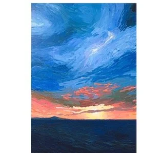 Coucher de soleil (2024)
65x92 cm.
Acrylique sur toile.
Œuvre unique certifiée.
Prix sur demande.