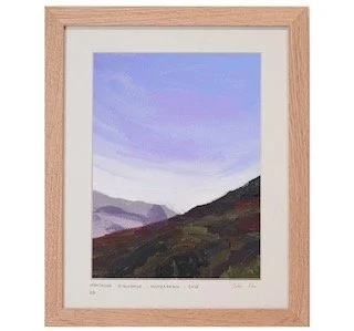 MONTAGNE D'AUTOMNE. Mondarrain #3
Acrylique sur papier 250 Gr
27x33 cm. 2025
Encadrement Bois / Chêne.
Œuvre originale certifiée.
150 €