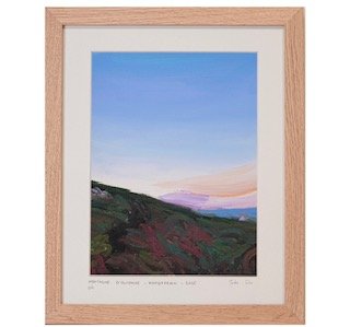 MONTAGNE D'AUTOMNE. Mondarrain #4
Acrylique sur papier 250 Gr
27x33 cm. 2025
Encadrement Bois / Chêne.
Œuvre originale certifiée.
150€
