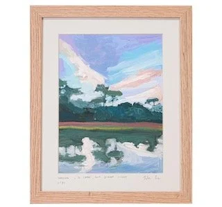 HOSSEGOR. Le canal un soir d'hiver
Acrylique sur papier 250 Gr
27x33 cm. 2025
Encadrement Bois / Chêne.
Œuvre originale certifiée.
150 €