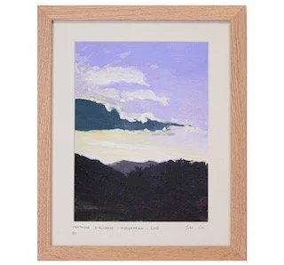 MONTAGNE D'AUTOMNE. Mondarrain #1
Acrylique sur papier 250 Gr
27x33 cm. 2025
Encadrement Bois / Chêne.
Œuvre originale certifiée.
150 €