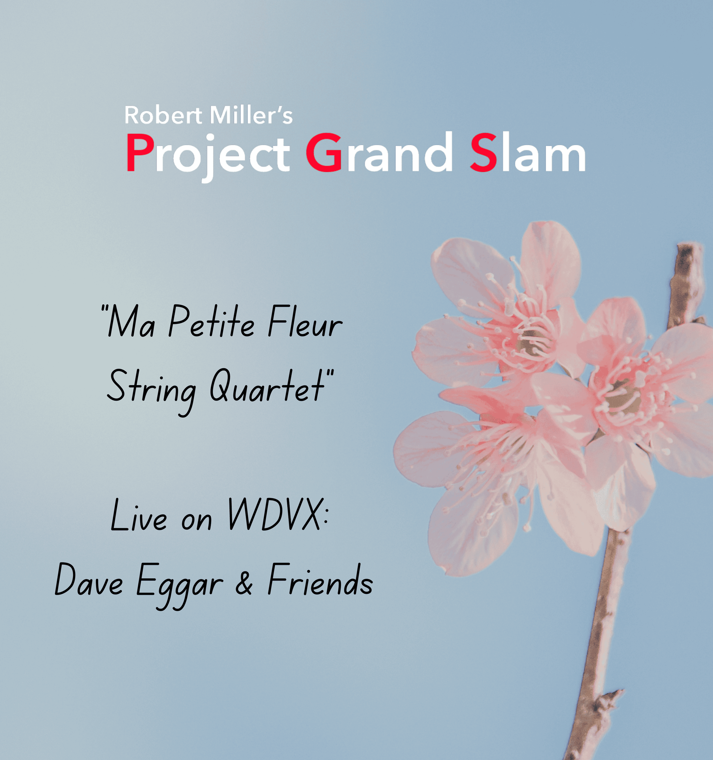 "Ma Petite Fleur String Quartet" - World Premiere "Live" Performance By Dave Eggar And Friends On The WDVX Blue Plate Special Radio Show!