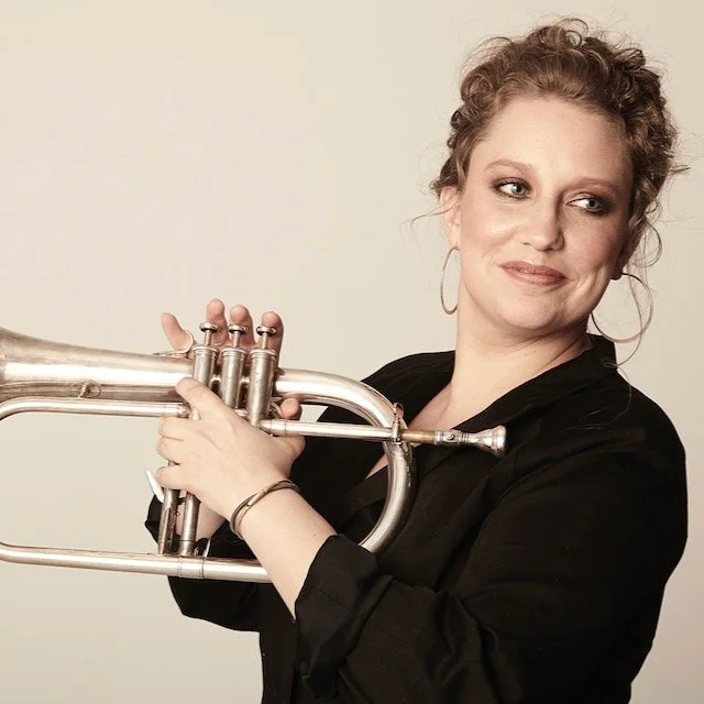 Rachel Therrien - Canadian Born, Grammy And Juno Nominated, Trumpeter, Composer, Bandleader. TD Grand Prize Jazz Award. Performed With Arturo O'Farrill And Afro-Latin Jazz Orchestra, Paquito D'Rivera!