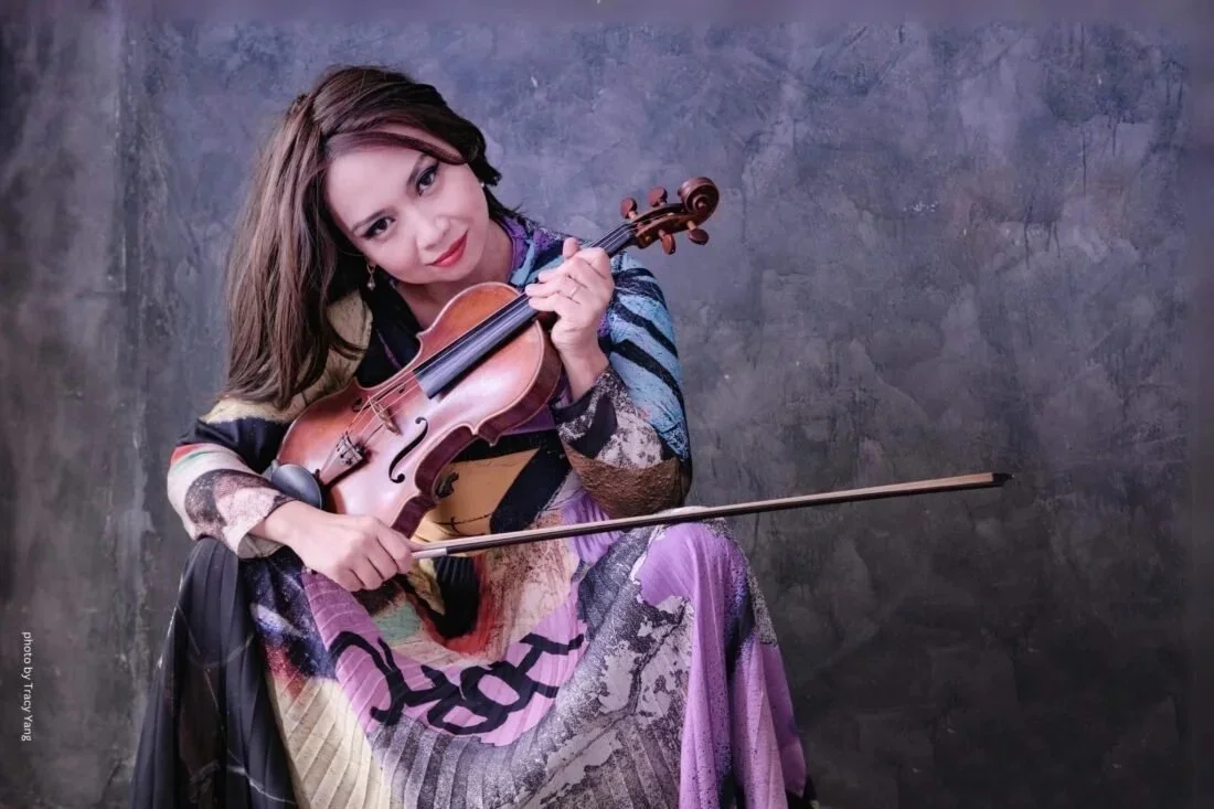 Meg Okura - Superstar Grammy® Nominated, Japan-Born, Award Winning, Composer And Violinist. Juilliard Classical Musician Who Improvises. David Bowie, Michael Brecker, Dianne Reeves, Cirque du Soleil!