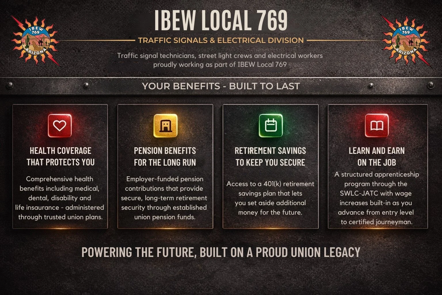 Local 969 Union Benefits