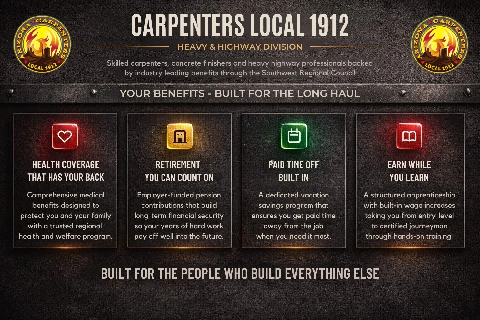 Local 1912 Union Benefits