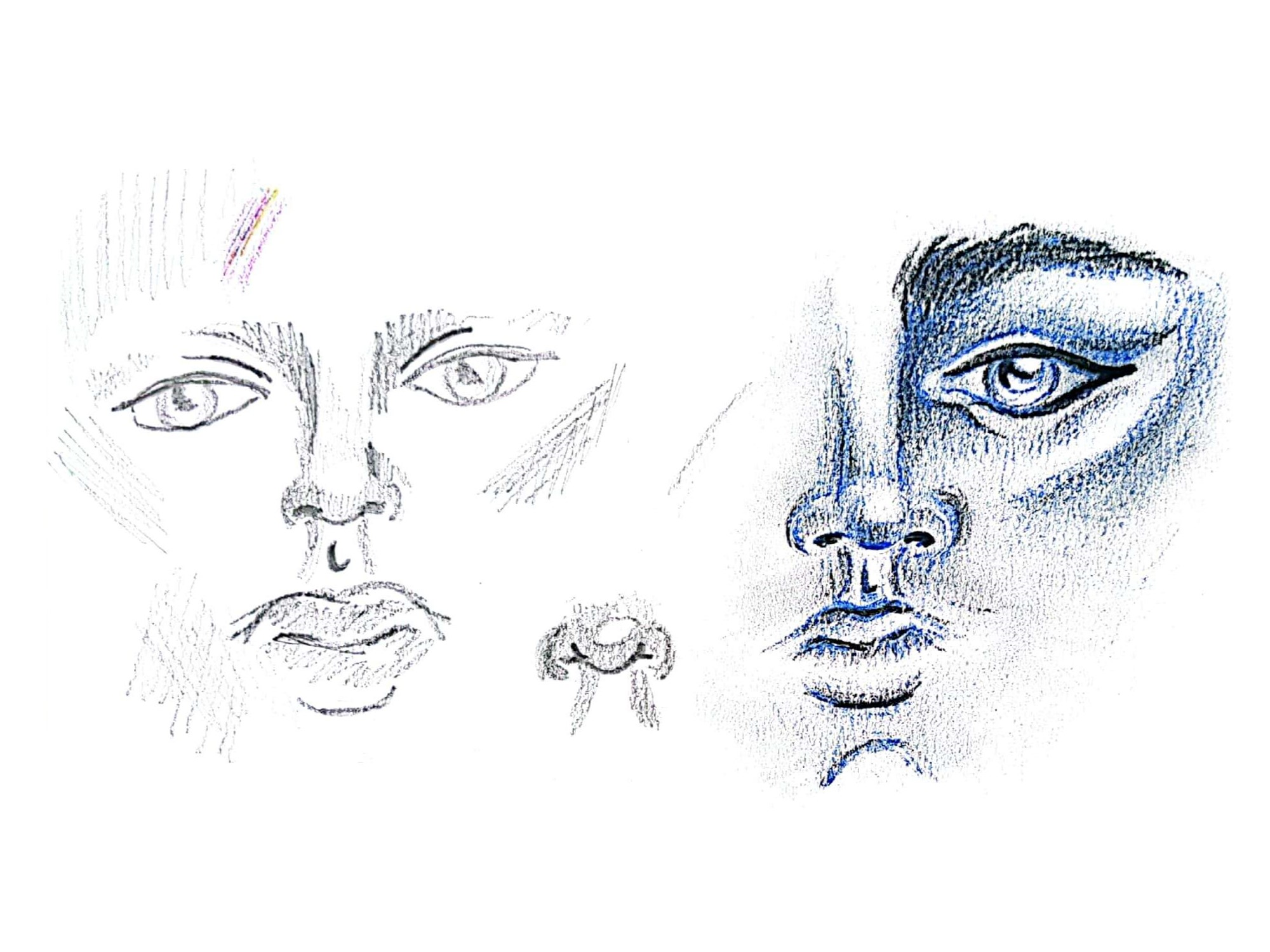 7/10/23, "Face Study #2"