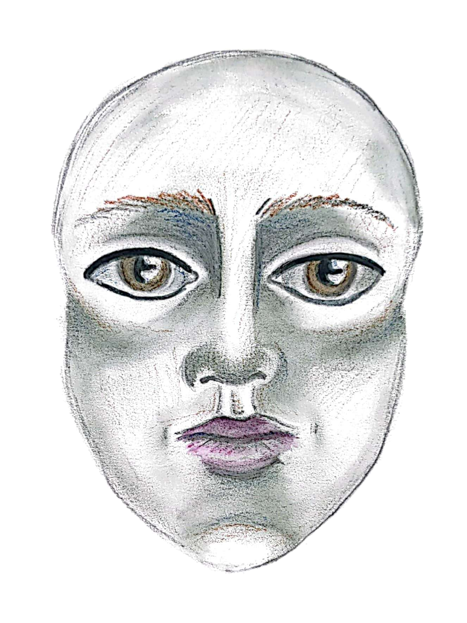 7/9/23, "Face Study #1"