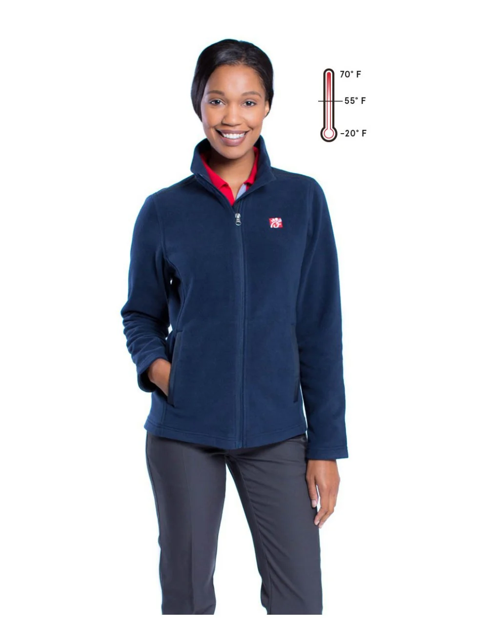 Female Knox Fleece Jacket | Mulkey Hospitality