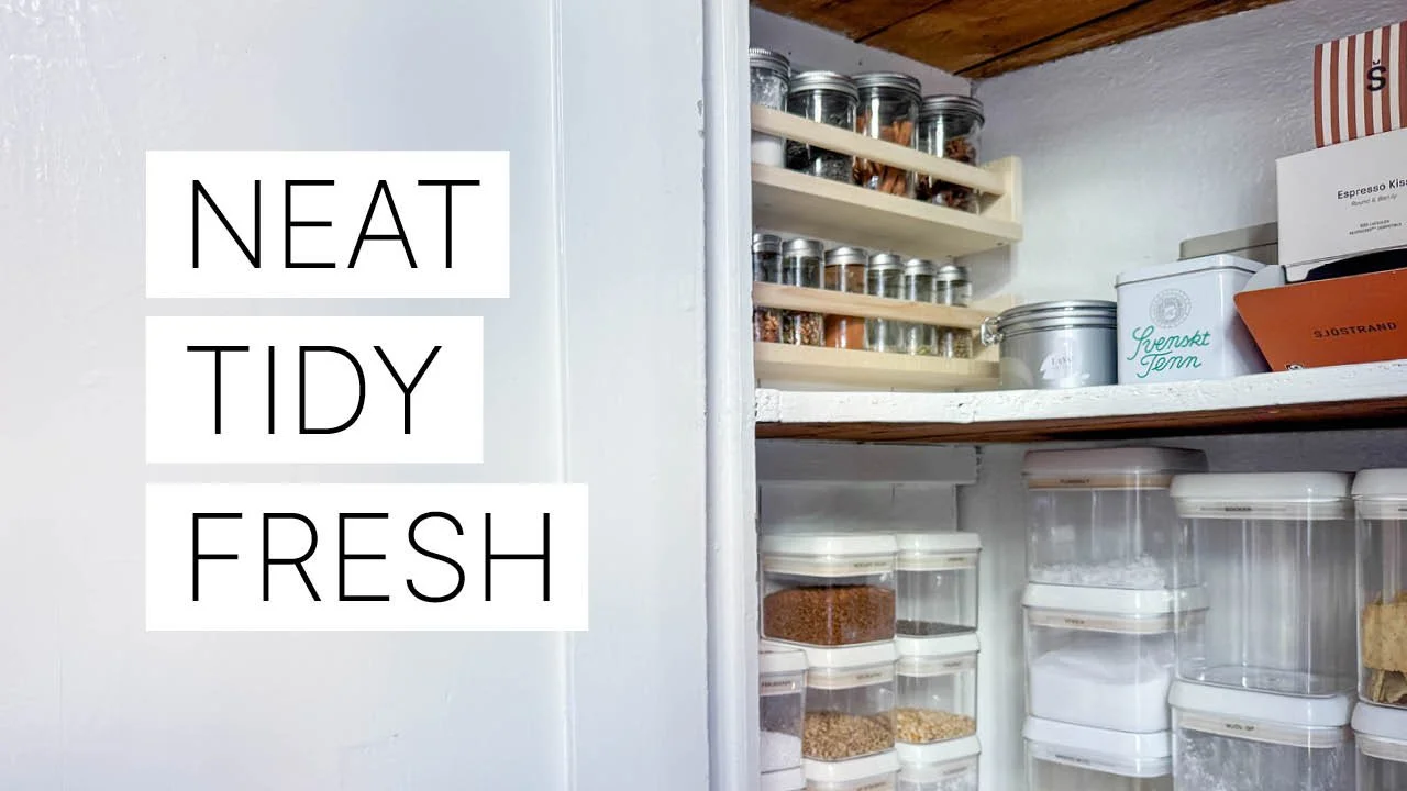 Pantry Organization &amp; Makeover