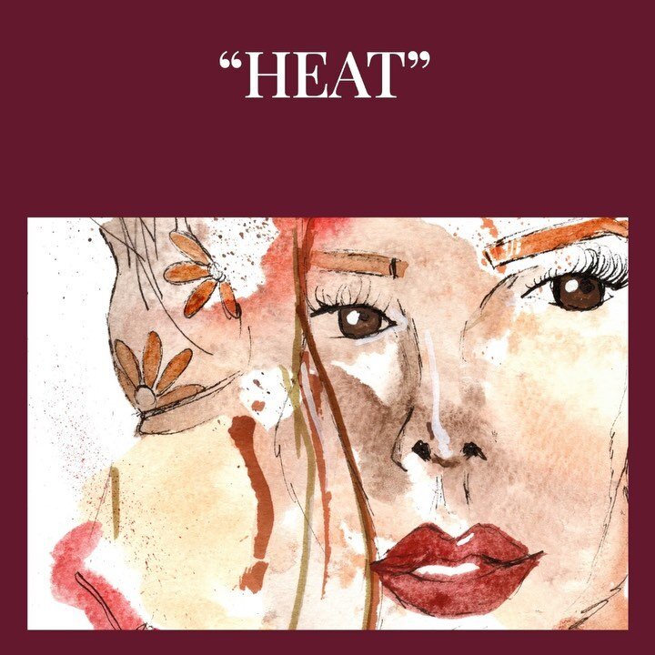 &ldquo;HEAT&rdquo; - Archival quality print, made to order in my studio. 

Visit www.ericapham-art.com (or click the link in bio) to shop prints. 🖼️ 
.
.
.
.
#manchester #artist #artinmanchester #manchesterartist #interiors #illustration #watercolou