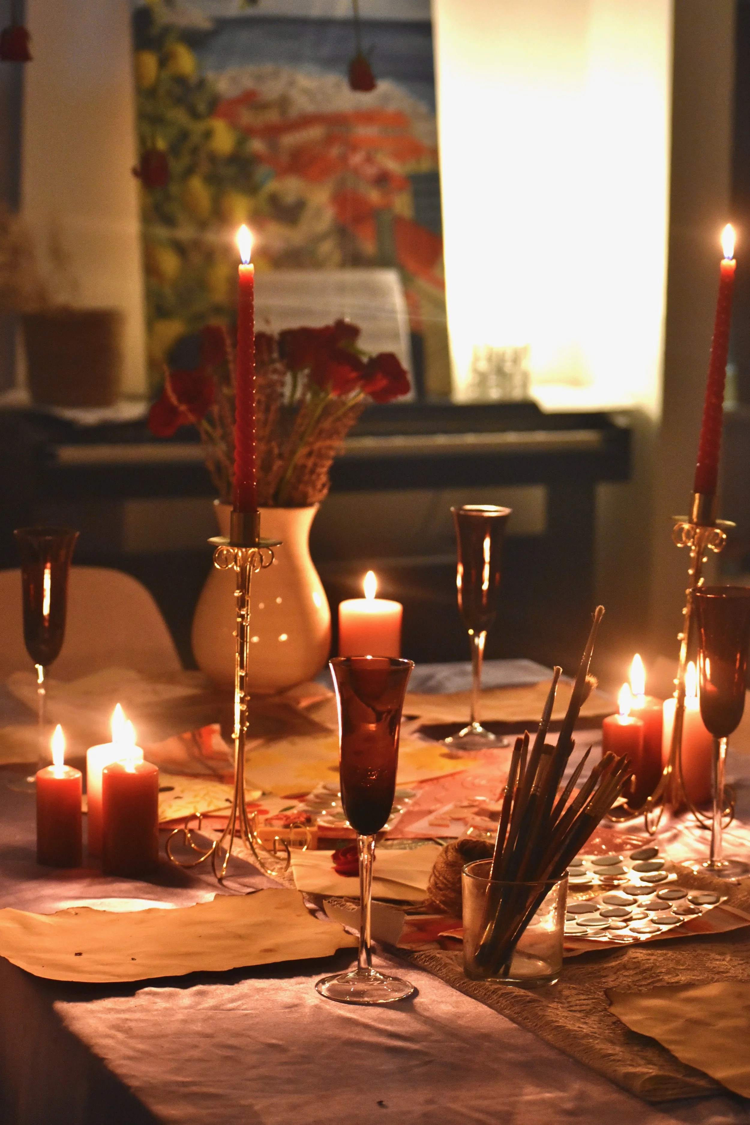 ✤ "Love Letter" - Creative Writing and Vintage Crafting Workshop in My Studio. 